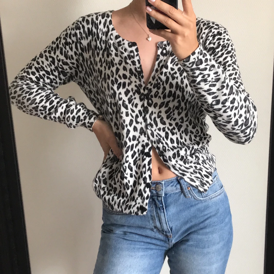 Leopardmönstrad topp! - 90