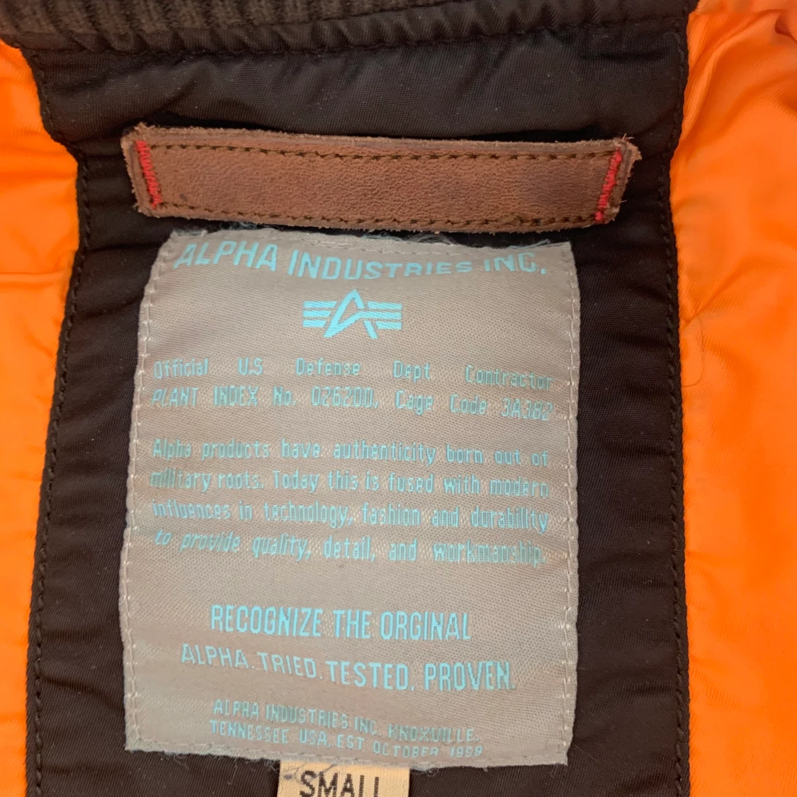 Alpha jacka svart - 90