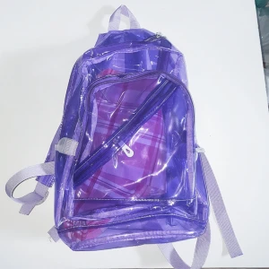  - Supercool transparent ryggsäck i plast. Frakt tillkommer på 55 kr eller 63 spårbart ❣