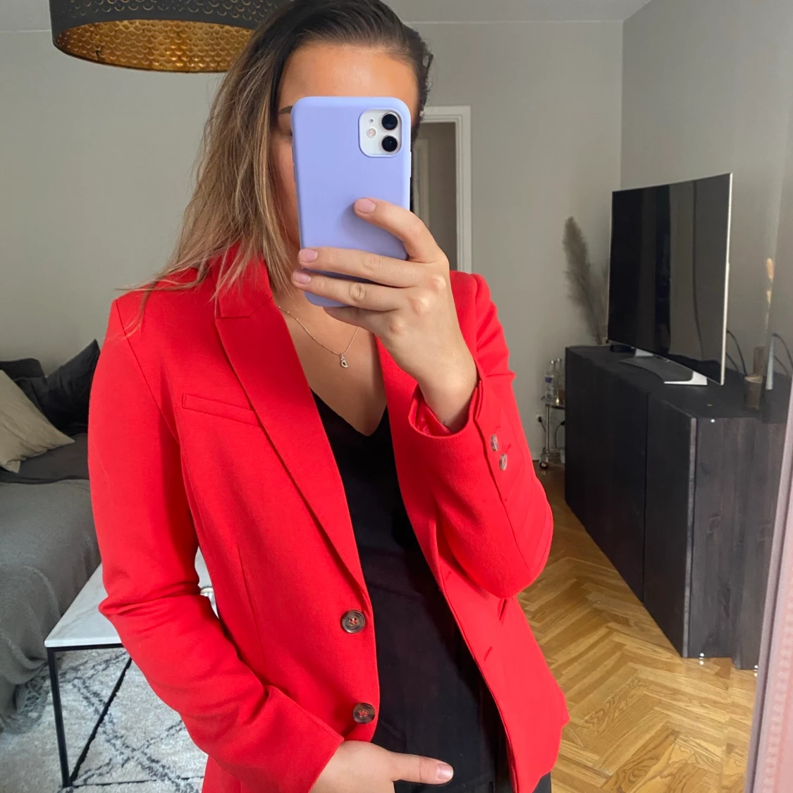 Röd kavaj från H&M - 90