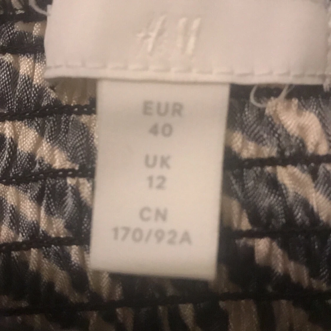 H&M Zebra bluss - 91