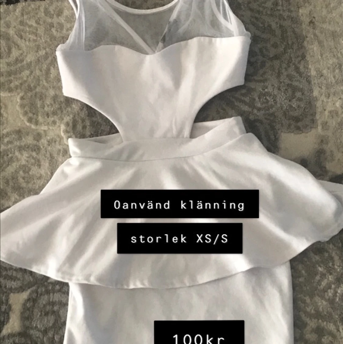 Helt oanvänd klänning 😍