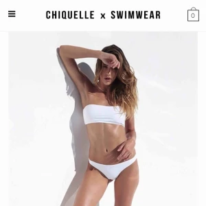  - Vit bikini från Chiquelle Swimwear. I nyskick. Frakt 18 kr. Nypris var 799 kr plus frakt