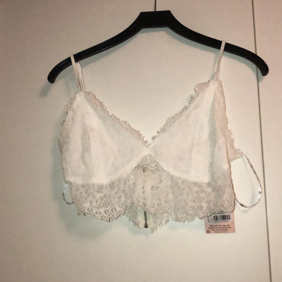 Vit bralette/topp