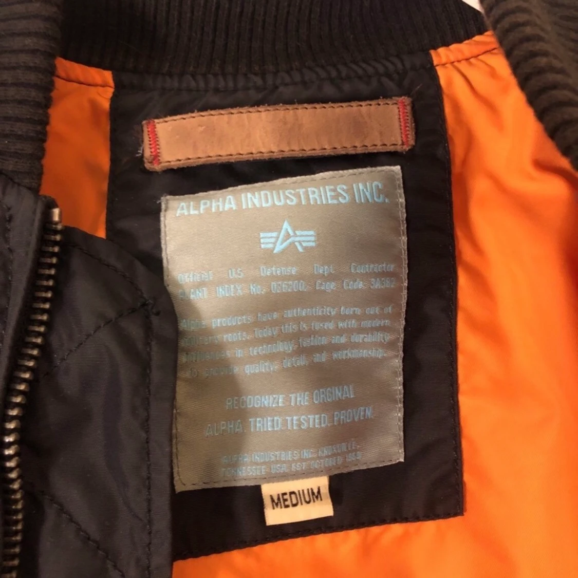 alpha industries jacka - 90