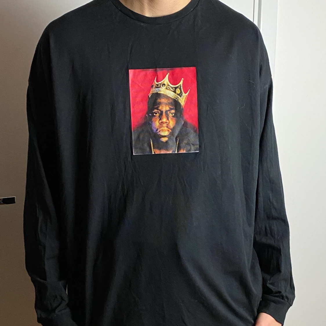 Långärmad T-shirt med The Notorious B.I.G.