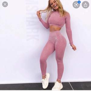 Gymshark vital seamless - dusky pink storlek xs