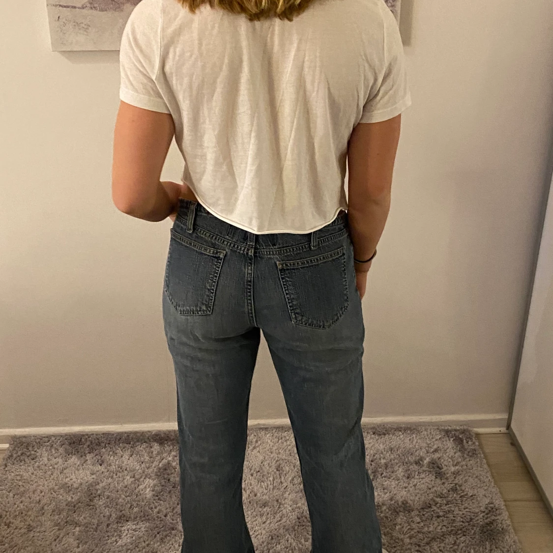 Lågmidjade vintage-jeans - 90