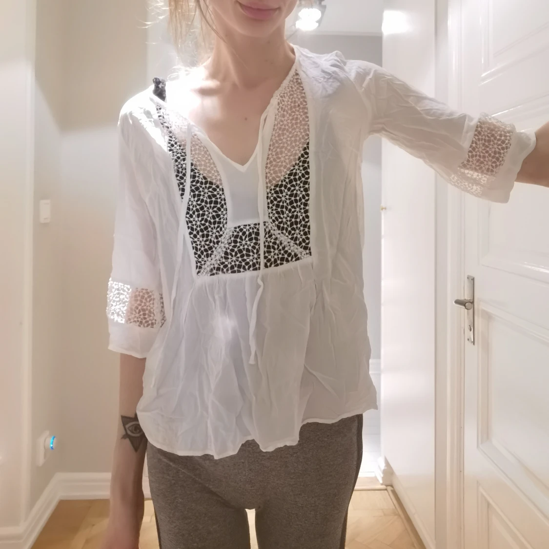 365 vit tröja, strl 38