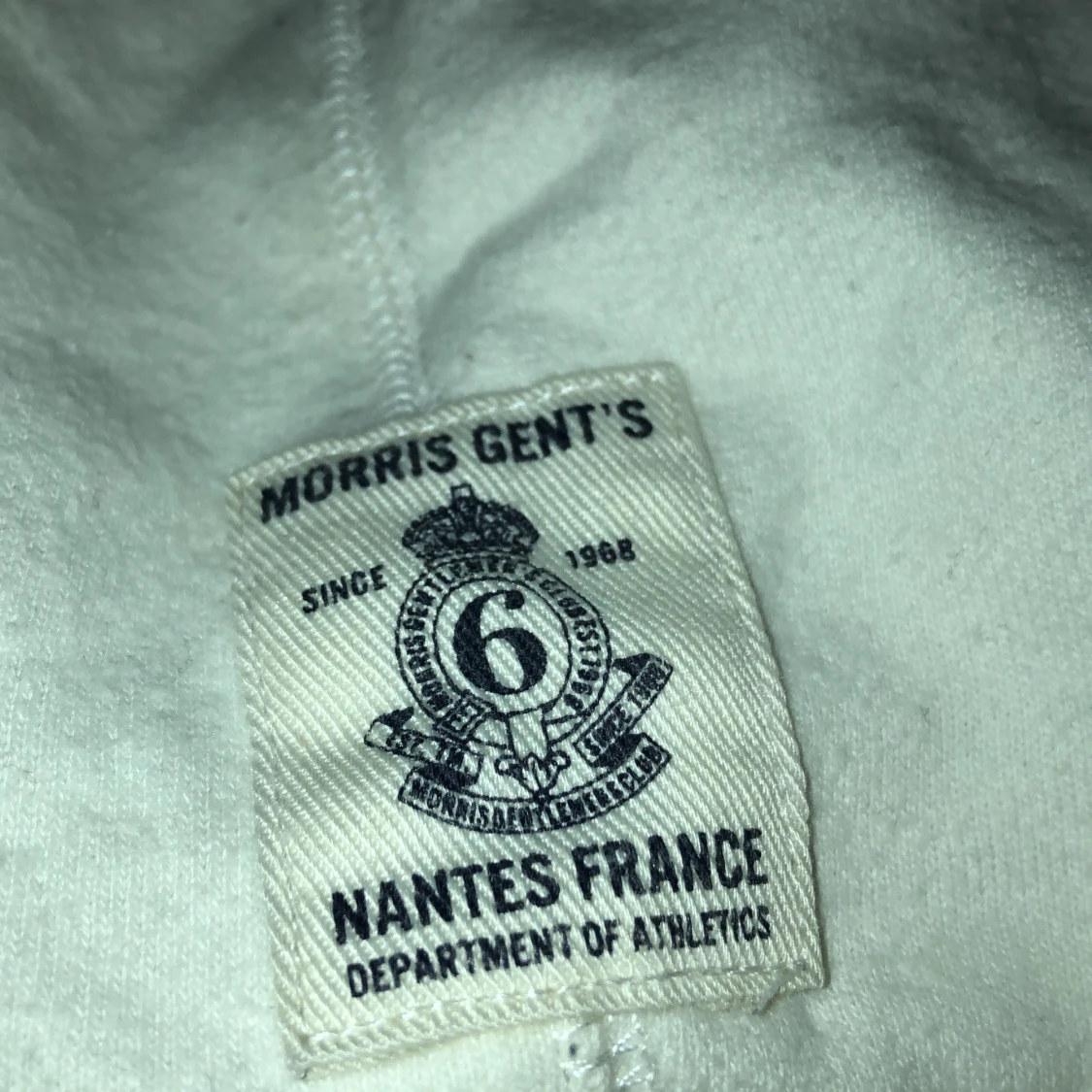 Vit Morris tröja - 90