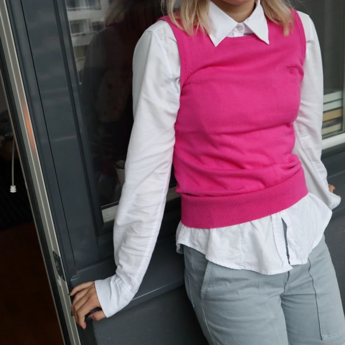 Rosa väst från gant 💓