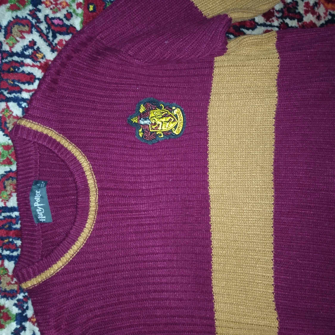 Harry potter tröja gryffindor! L - 90