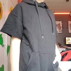 T-shirthoodie - En hoodie med korta ärmar. Snygg att ha många lager av kläder till den. Skön och i bra skick dessutom. Pris +frakt