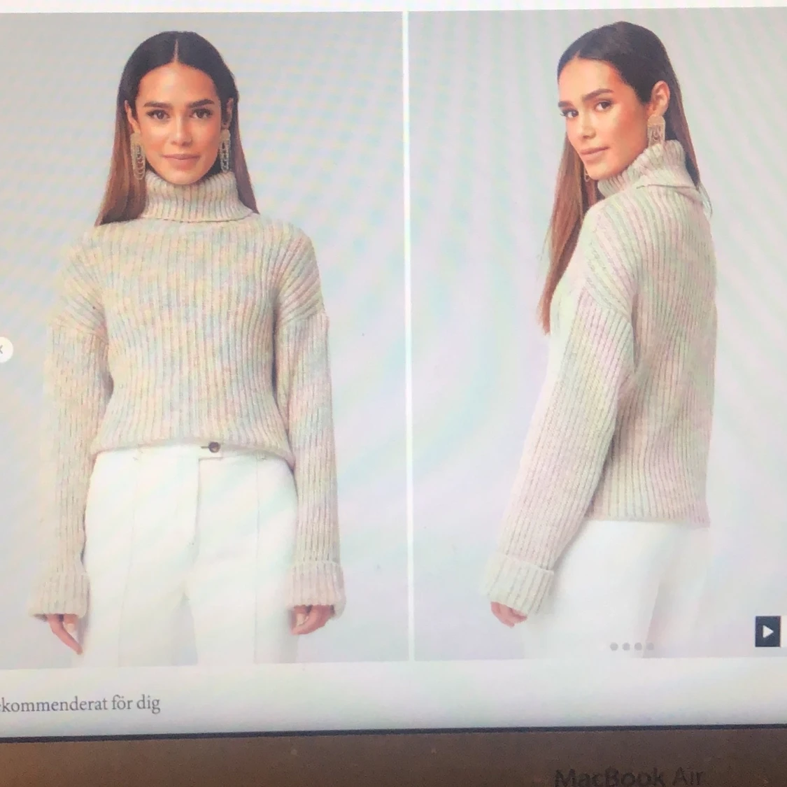 Stickad tröja