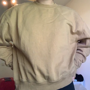 Sweatshirt oversized  - En brun/ beige swthshirt i oversized modell