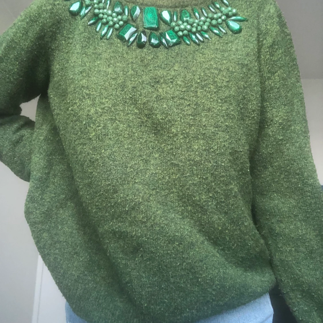 Grön tröja 