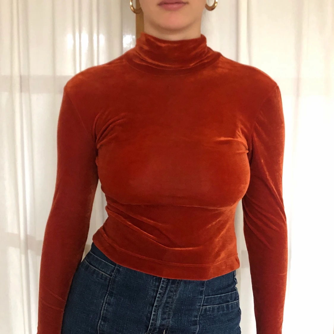  Elegant och unik sammetspolo - 91