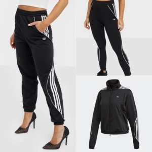 ADIDASPAKET MEDIUM - PAKETPRIS, Track pant , track jacket & leggins. Stl 38 på allting, knappt använda så i nyskick. Tvättade en gång. Frakt ingår 📦 
