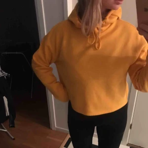  - Croppad hoodie, nästan aldrig använd, mjukt tyg inuti, Från HM, jättemysig:) frakt tillkommer