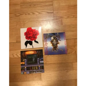  - 3 st vinylskivor 💿 Kent Egoist. Iron Maiden, Wasted Years SÅLD. Iron Maiden, The Evil That Men Do. Kan köpas separat för 60kr st 💸 Kan skickas men köparen står för frakt som blir ca 58kr (spårbart kan köra med billigare alternativ men vet ej hur säkert det är)📮  Har även Bring Me The Horizon, True Friends som jag kan skicka med om någon vill ha men den funkar inte helt och hållet.  