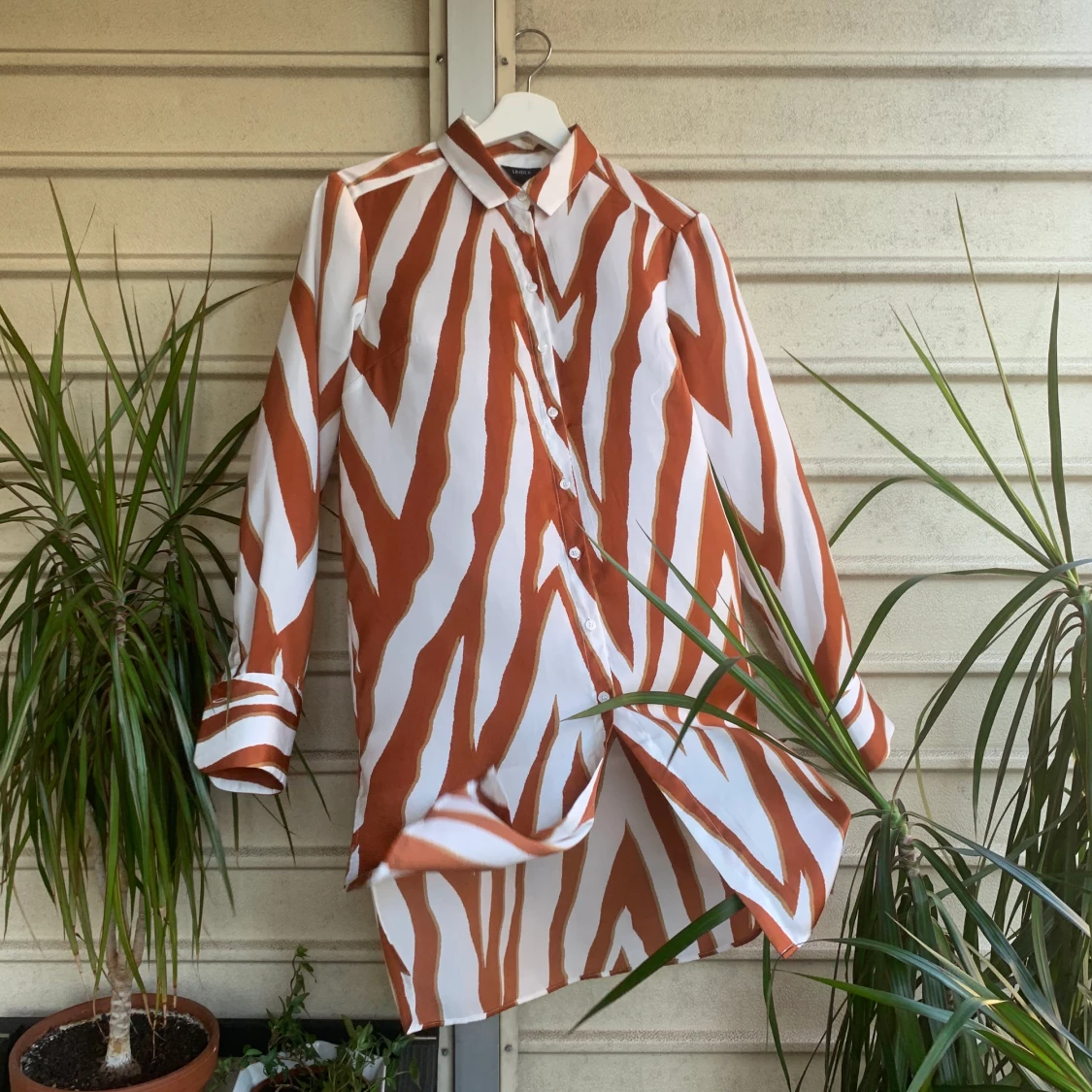 Mönstrad blus/tunika  - 90