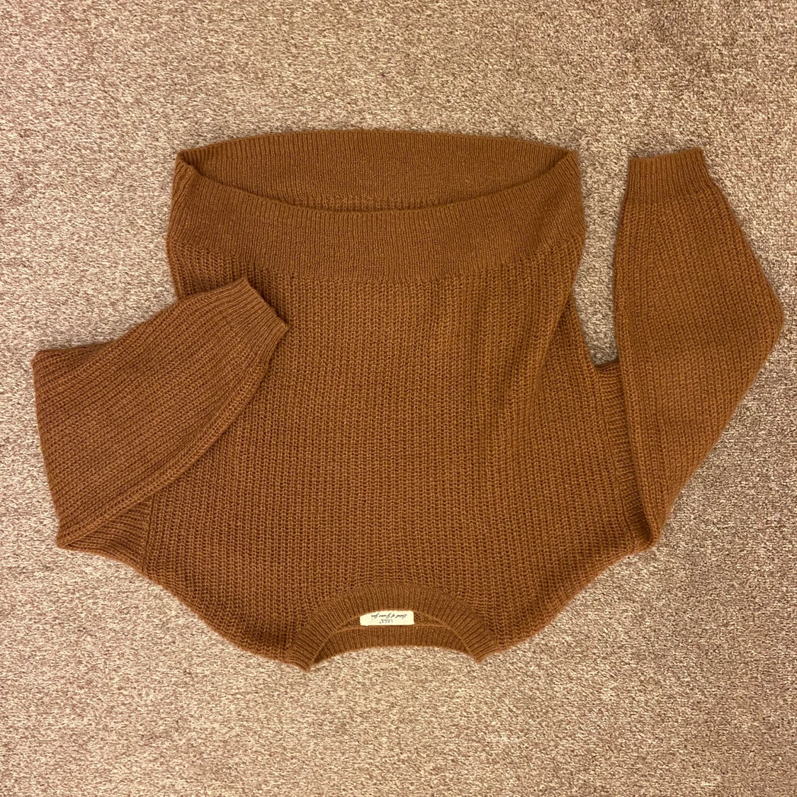 Mysig stickad tröja - 91