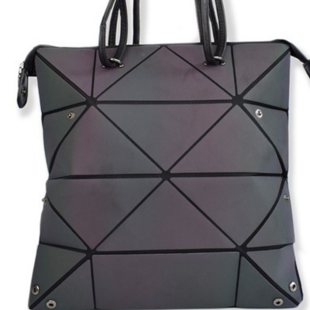 Women Matt Bao Bag Transforming bag Women Bags For Women Luminous Geometric Ladies Crossbody Shoulder Bag Deform Tote Bag  . Väskor.