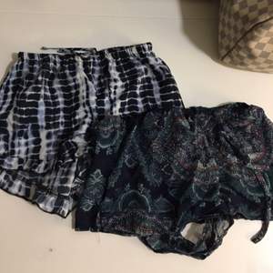 Två par oanvända shorts från bikbok och Gina tricot