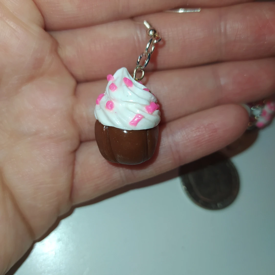 Grymmaste cupcake örhängena!