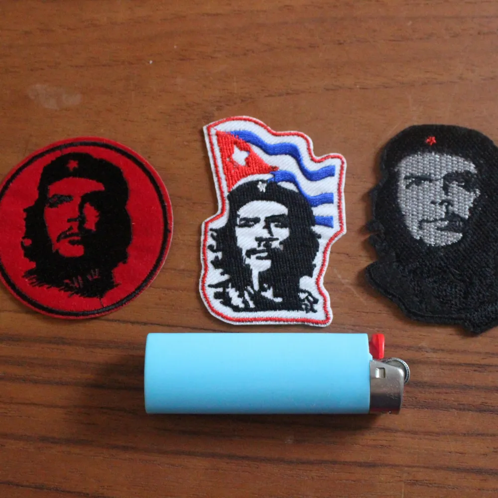 3 stycke tygmärke med Che Guevara på, 45kr för alla 3 inkl frakt!! . Övrigt.
