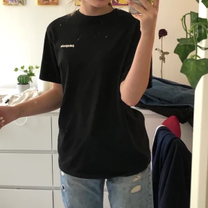 Patagonia t-shirt - Svart oversize patagonia t-shirt.(smutset sitter på spegeln inte på tröjank) Buda!🥰