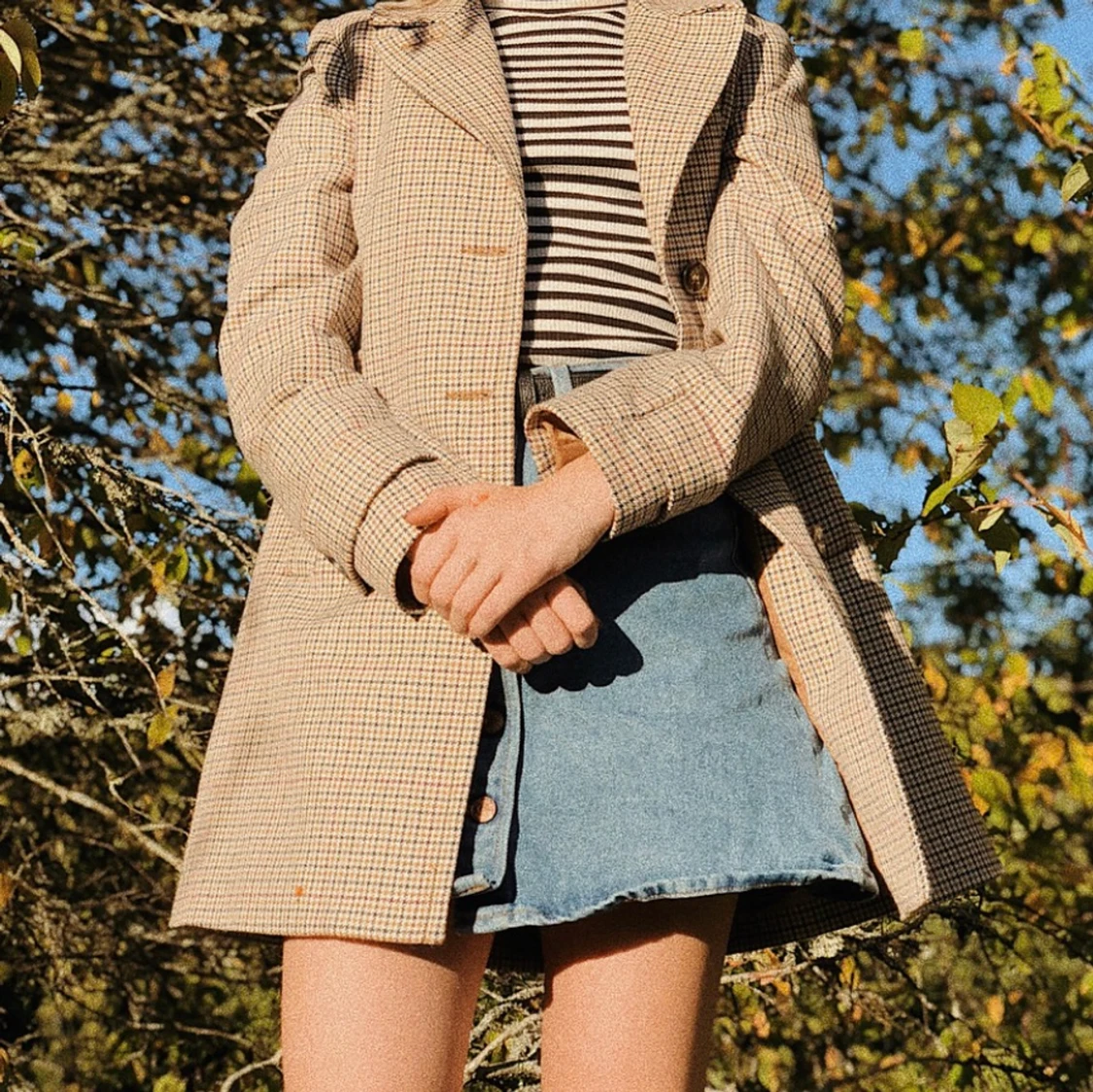 jättefin höst-kappa