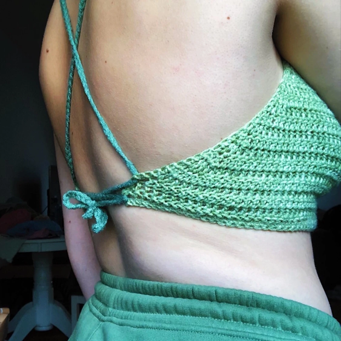 Virkad halter top - 90