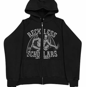 Reckless Scholars zip hoodie - Helt oanvänd, alla lappar och original förpackning kvar! Vid en snabb affär kan jag gå ner en aning i pris! 