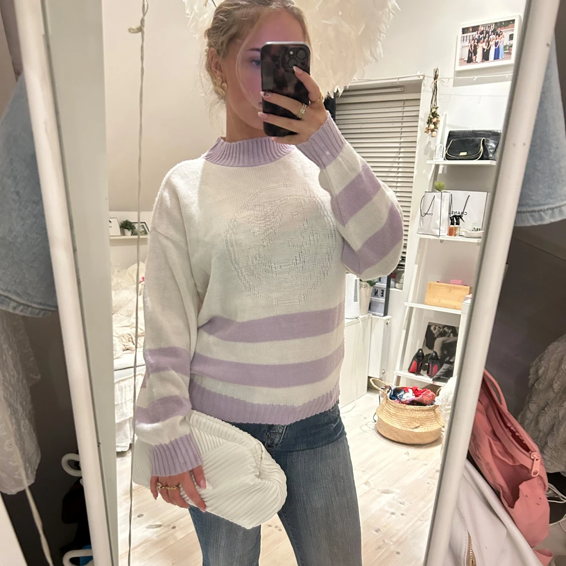 Stickad tröja  - 90