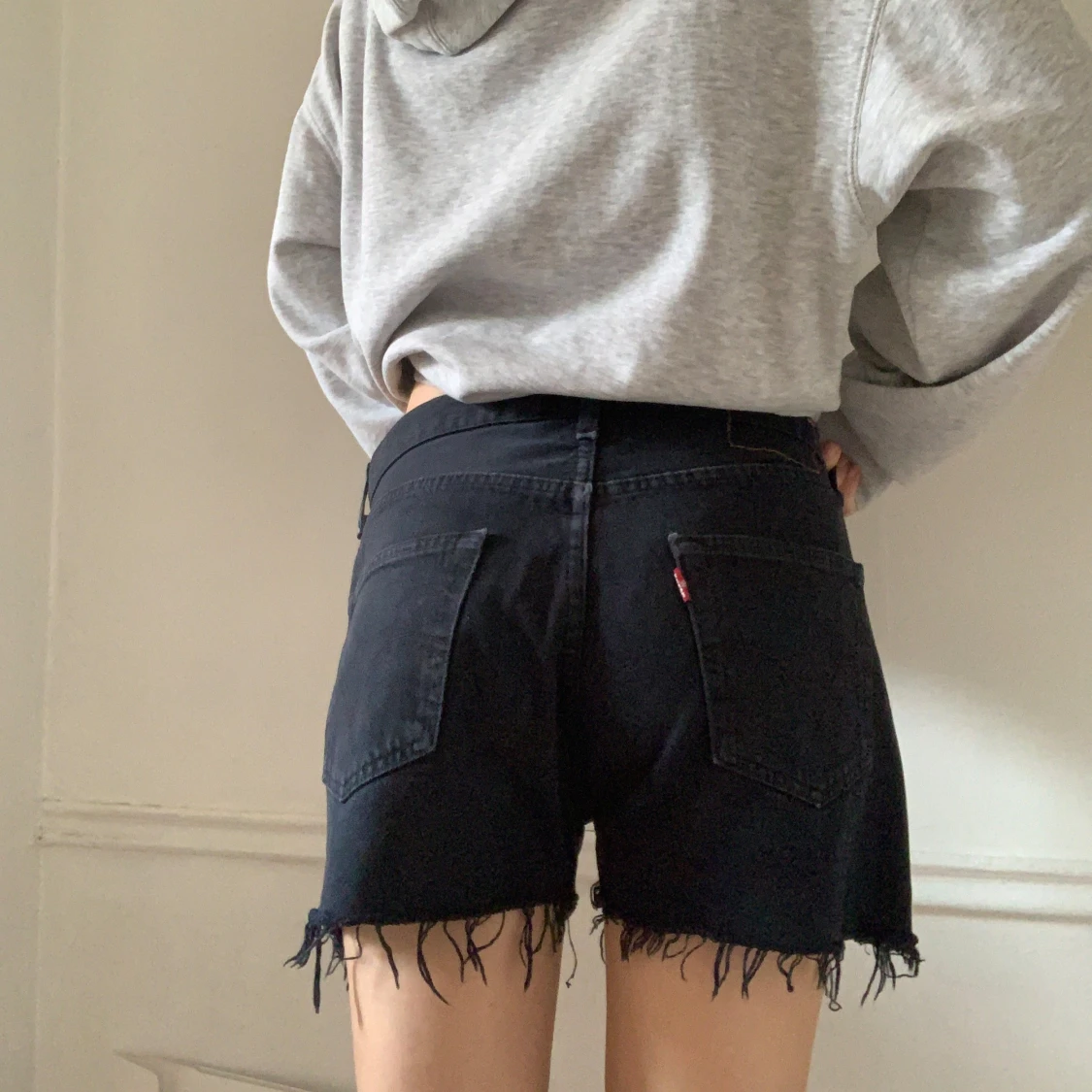 Svarta levis shorts  - 90
