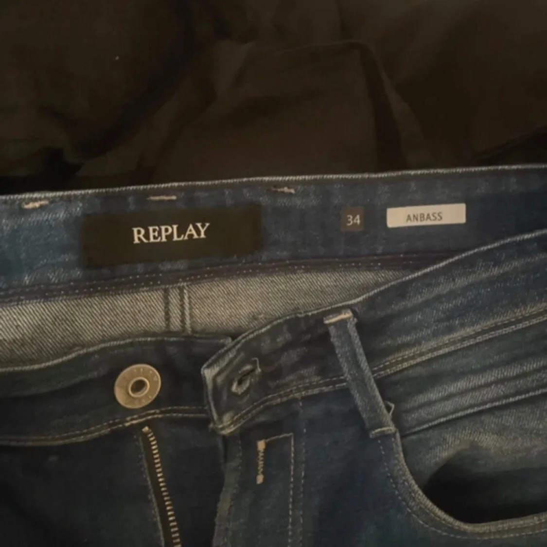 Blå jeans från Replay - 90