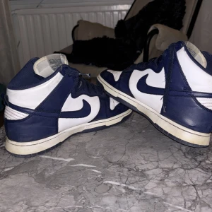 Nike Dunk Midnight Navy - Ett par använda Dunks i Midnight Navy serien i befintligt skick. Pris kan disskuteras, skriv för ytterliggare frågor!