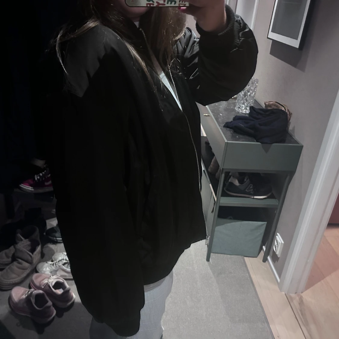 Svart bomberjacka - 91