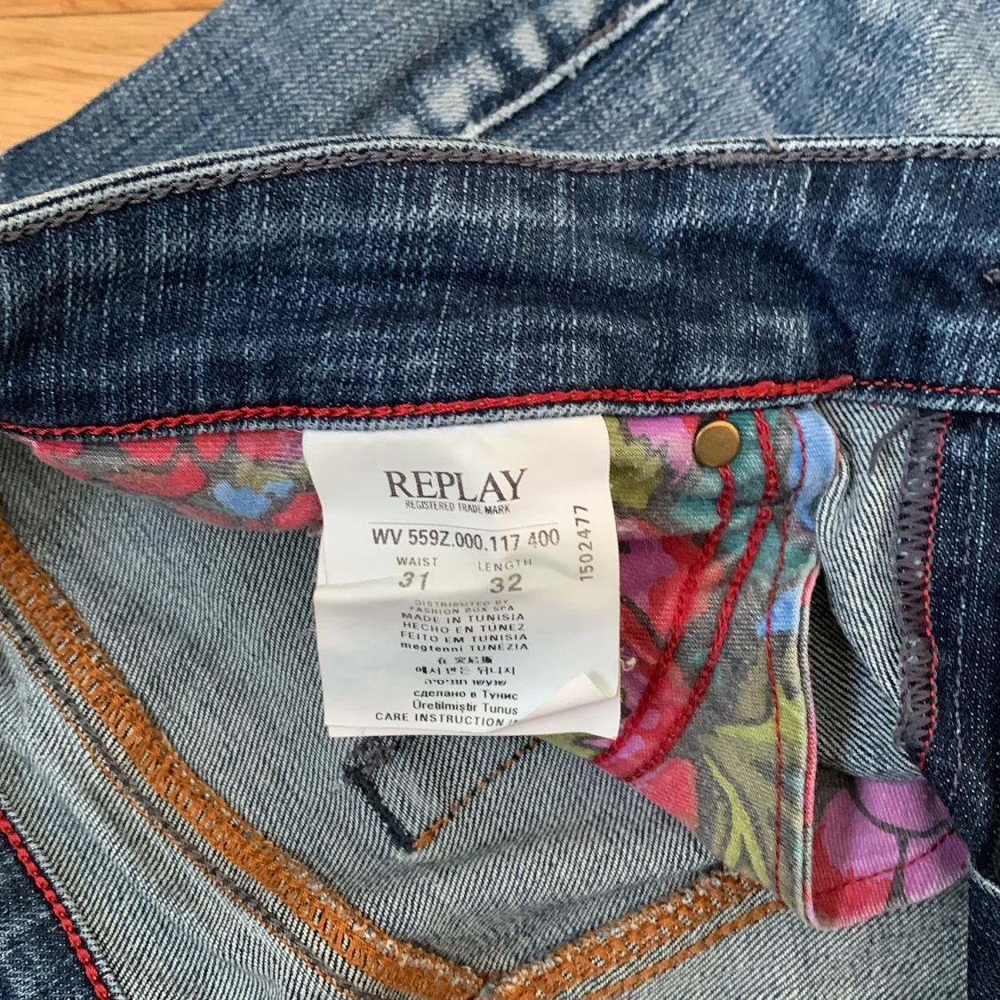 Blå jeans från Replay - 92