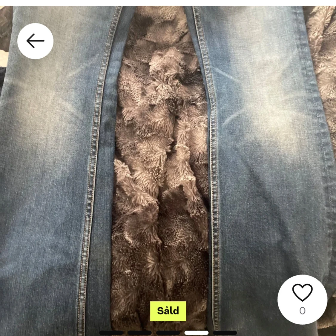 Blå bootcut jeans från Crocker - 2