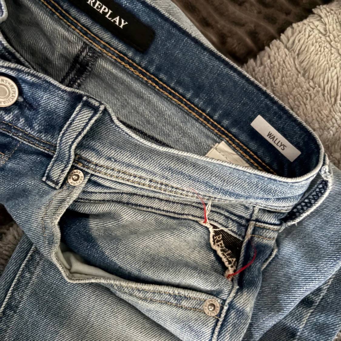 Ljus blåa Wallys(Barn) - 90