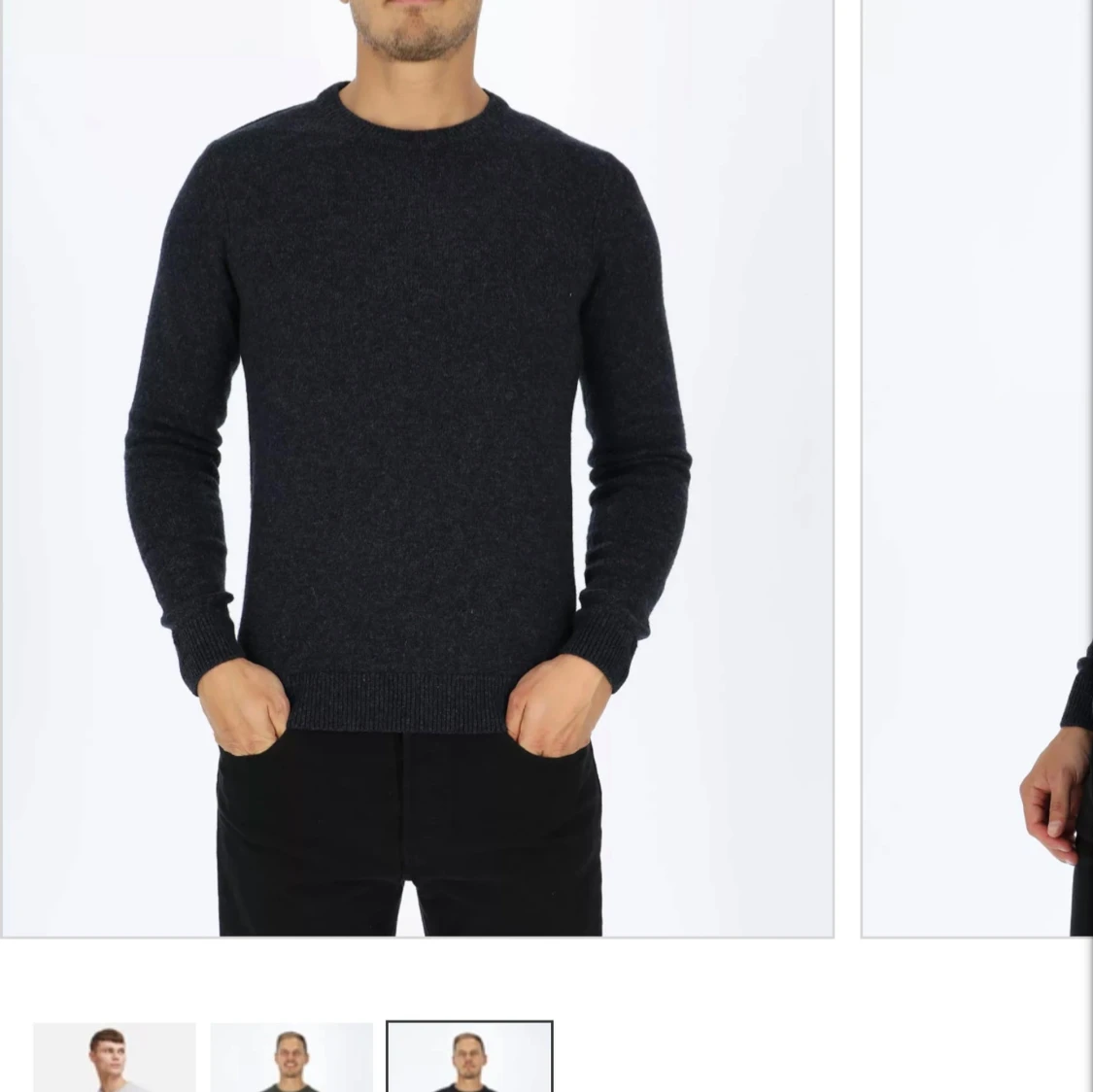 Stickad tröja från Solid - 91