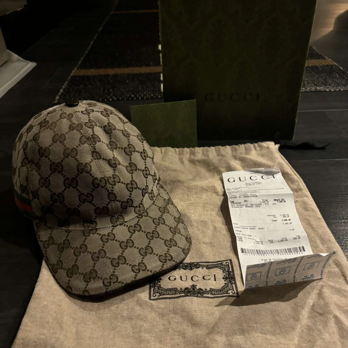 Gucci keps Äkta  - 90