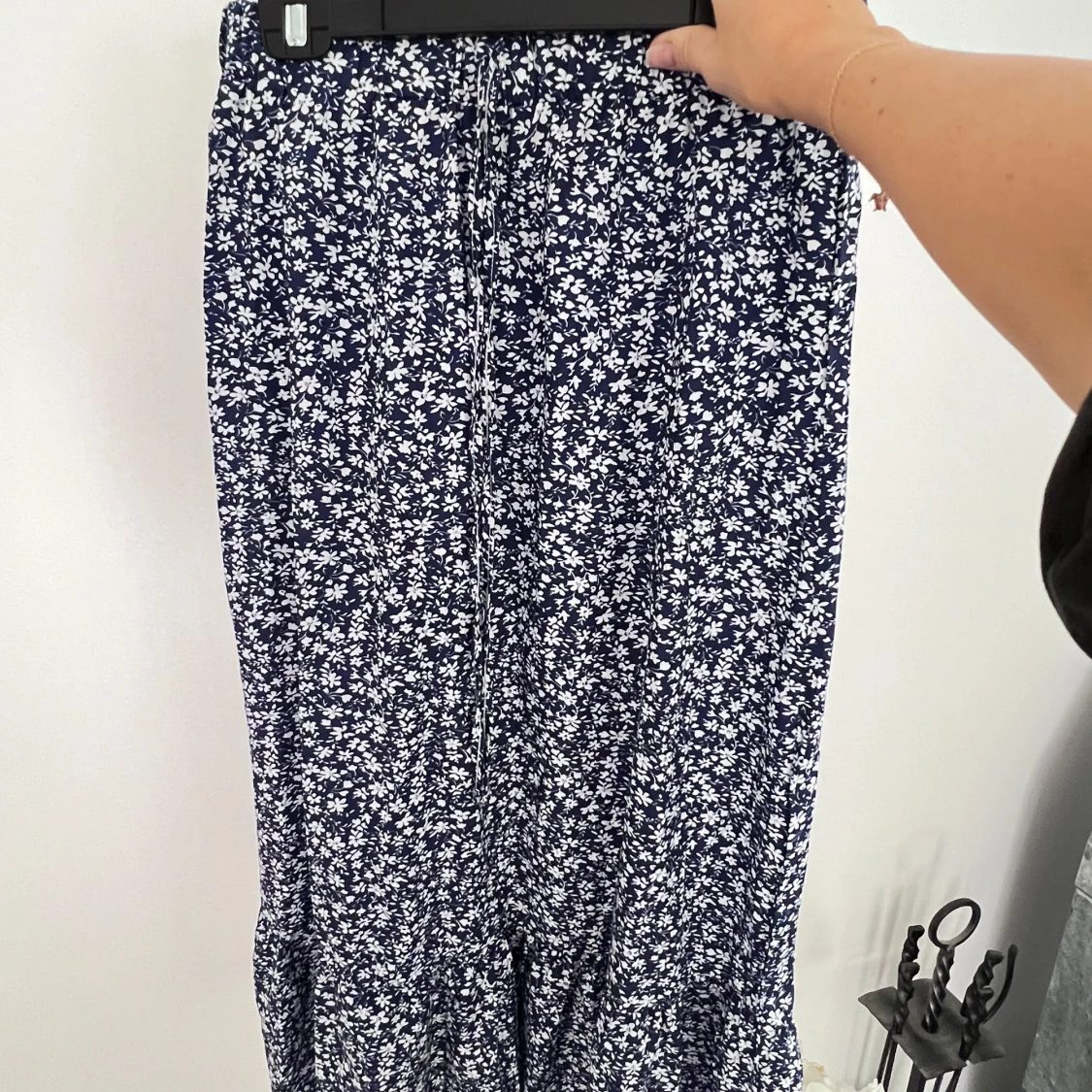 Blommig midikjol - 92