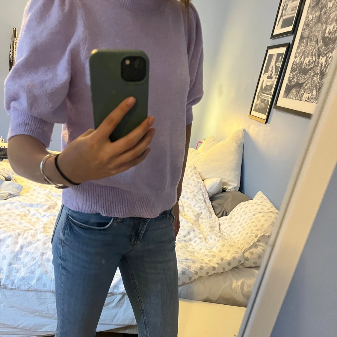 Stickad t shirt  - 90