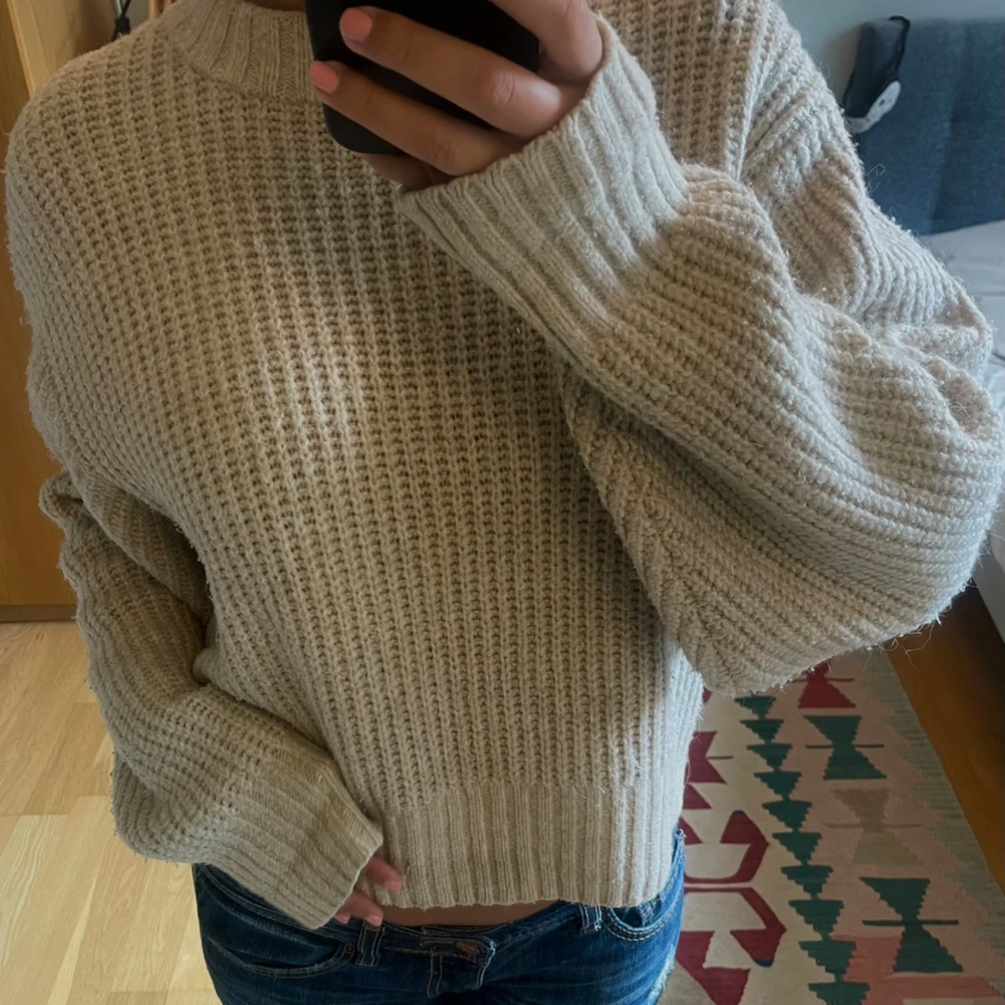 Stickad tröja  - 90