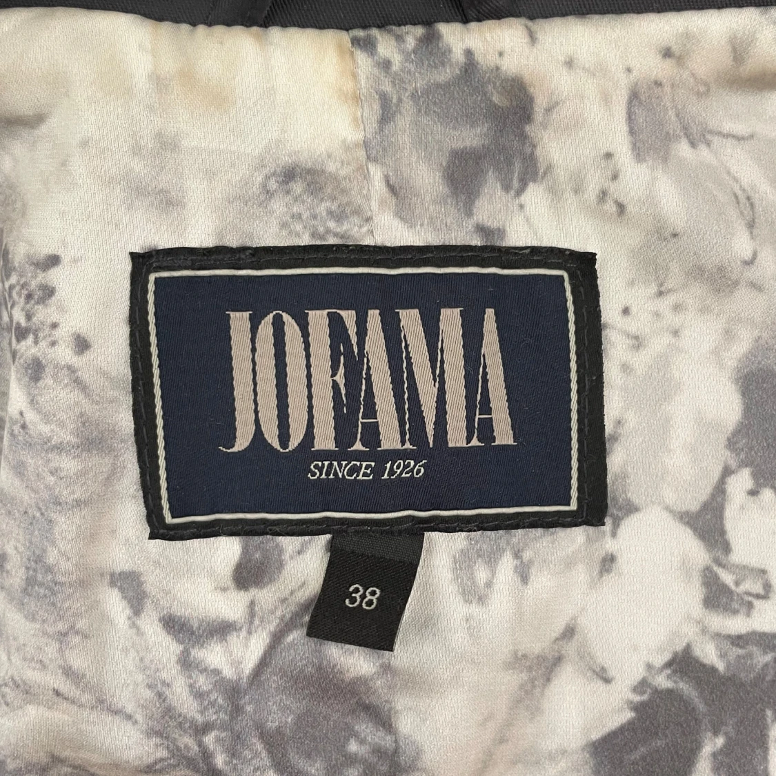 Marinblå höstjacka - 92