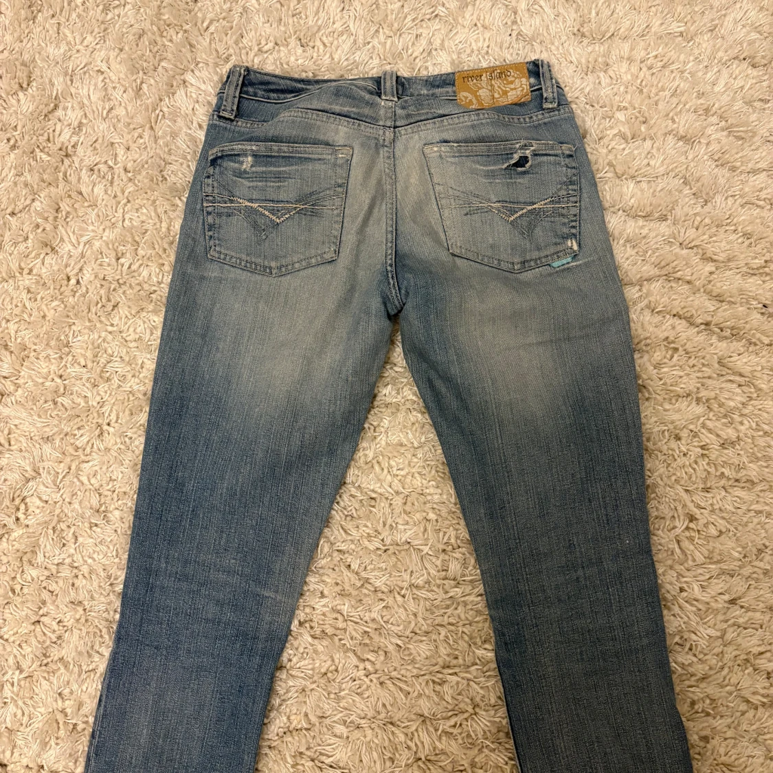 Lågmidjade jeans  - 2