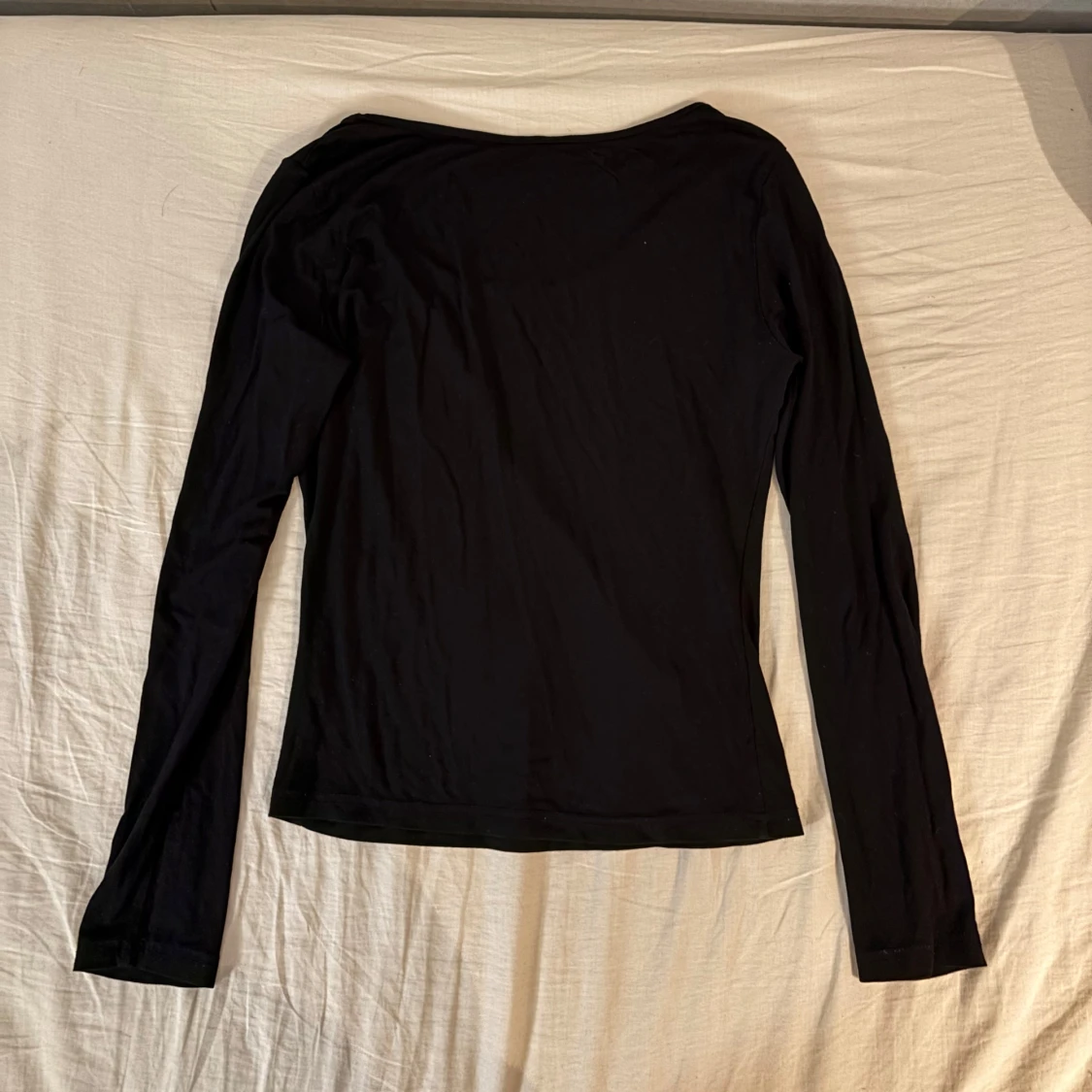 Svart långärmad topp - 90